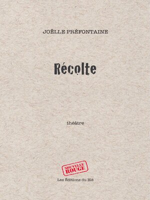 cover image of Récolte